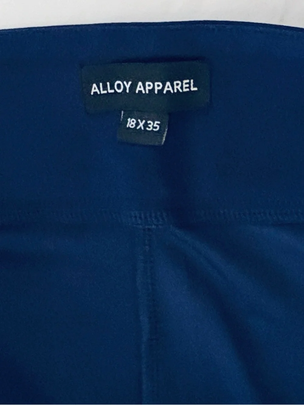 ALLOY APPARREL Staton Tall Flare Blue Pants Women’s 18 Long 18x35 Style #179894 - Picture 11 of 11